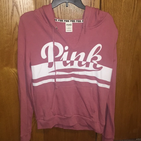 PINK Victoria's Secret Tops - pink hoodie